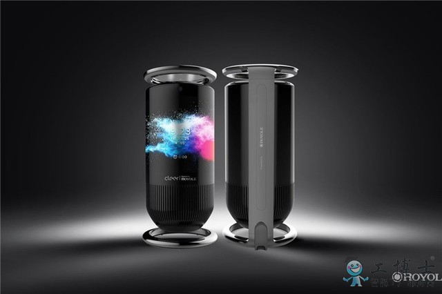 柔宇發布全新智能音箱 配備環繞觸摸屏