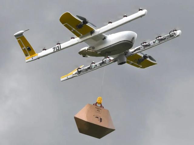 Wing的無人機