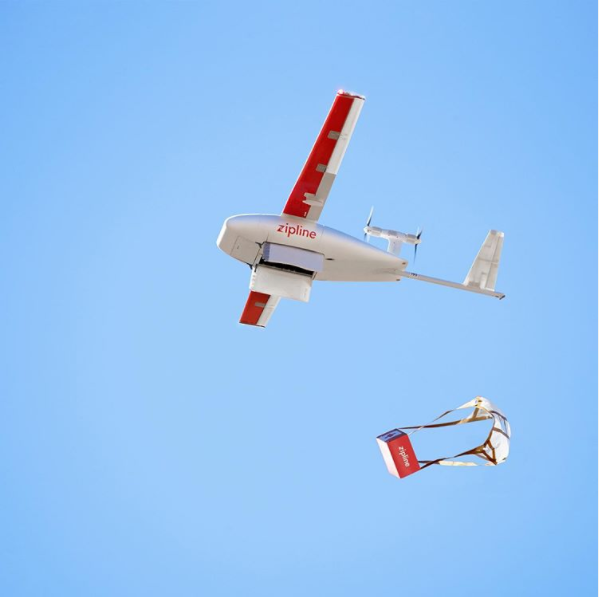 Zipline的無人機