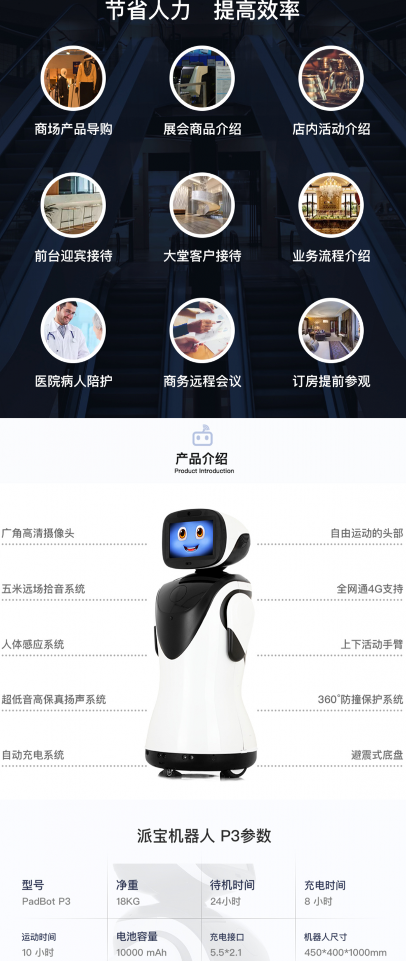 派寶舞蹈迎賓機器人