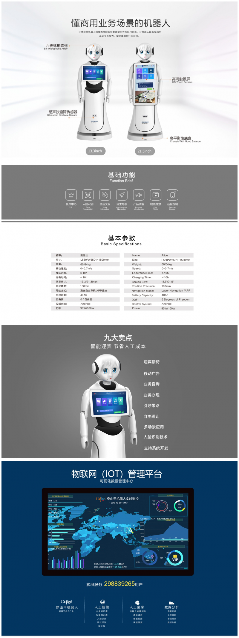 穿山甲迎賓機器人